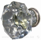 Grote deurknop- ladegreep glas diamant